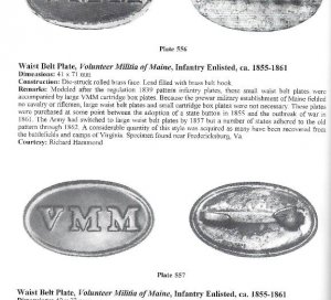 American Military Belt Plates - 1st Edition - Signed by Both Authors