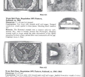 American Military Belt Plates 