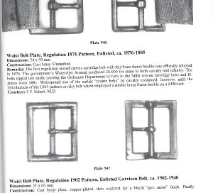 American Military Belt Plates 