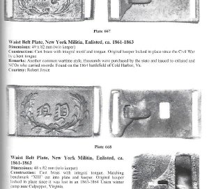 American Military Belt Plates - 1st Edition - Signed by Both Authors