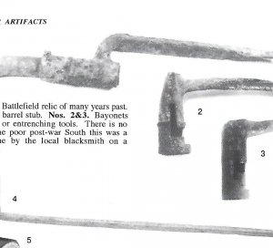 Entrenching Tool Made From A Bayonet 