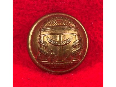 Georgia State Seal Coat Button