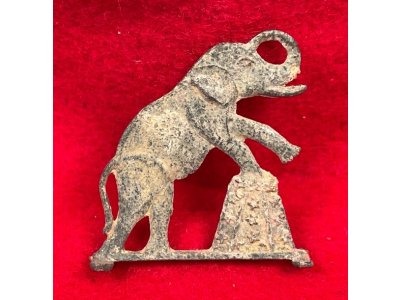 Excavated Circus Elephant Charm or Toy