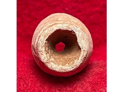 .58 Caliber 3-Ring Bullet with Large Hole in Tip