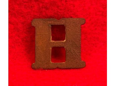Company Letter "H" - Unusual Design
