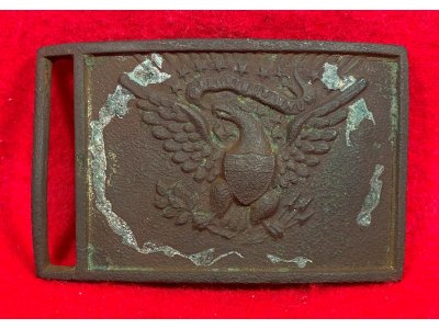 Federal Sword Belt Plate - Broken Tongue Present