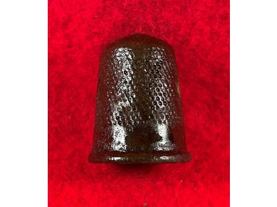 Soldier's Sewing Thimble - Large