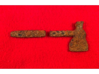 Excavated Miniature Iron Axe