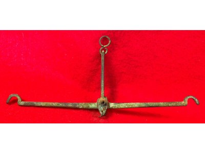 Excavated Apothecary Scale Equal Arm Beam