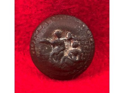 North Carolina State Seal Coat Button