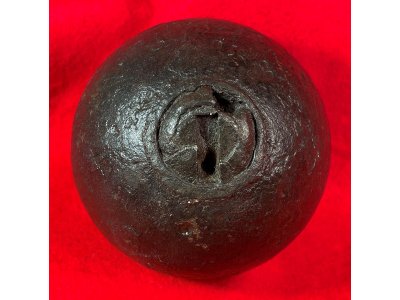 Federal12-Pounder Case-Shot with Bormann Time Fuze