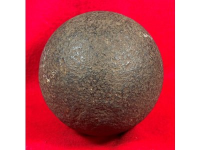 12-Pounder Solid Shot Cannonball