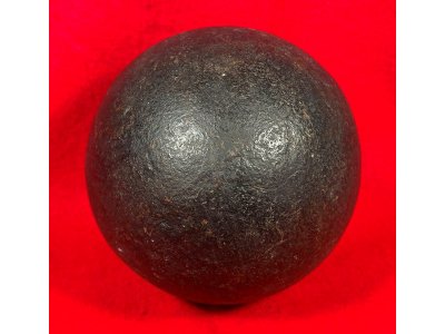 12-Pounder Solid Shot Cannonball