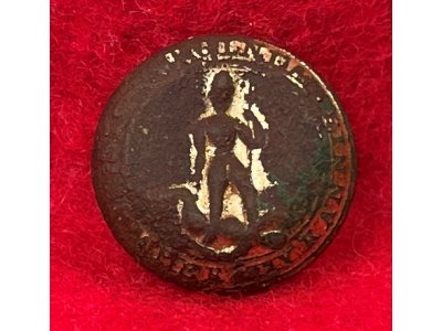 Virginia State Seal Cuff Button