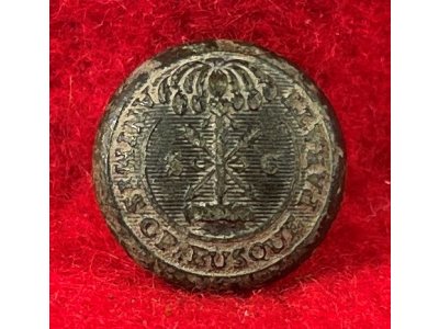 South Carolina State Seal Cuff Button - Initials "SC"