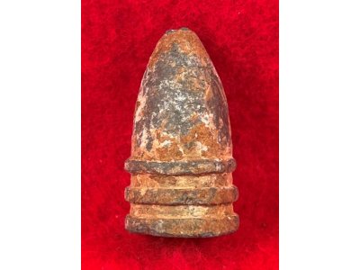 Confederate .58 Caliber "Raleigh" Pattern Bullet (aka. Garibaldi) - Rare Size