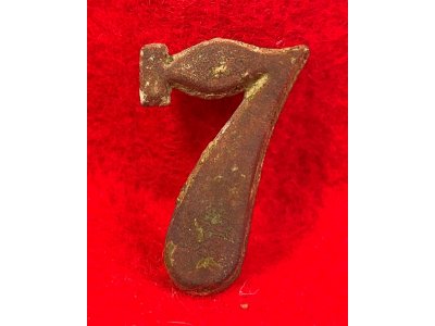 Regimental Number "7"