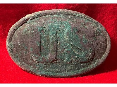 US Waist Belt Buckle - Leather Belt Portion