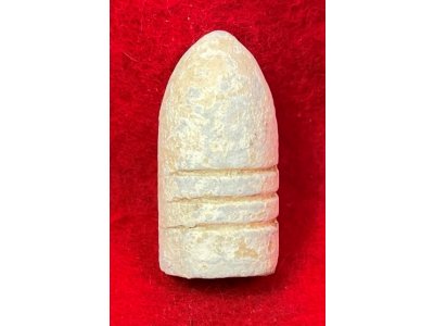 Confederate Charleston Arsenal High Base-Ring Bullet for .58 Cal. Mississippi Rifle