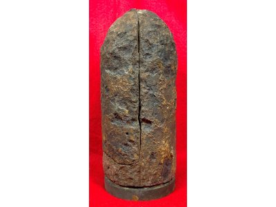 Confederate 3.5-Inch "Long Pattern" Read-Parrott Case-Shot with Star Cavity