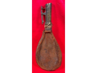 Leather Shot Pouch - 19th Century Usage