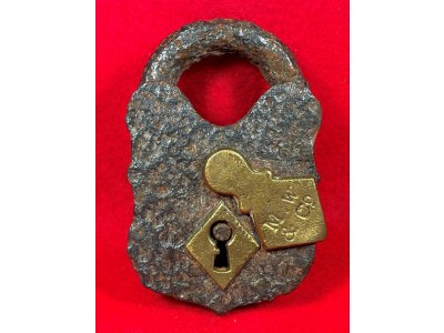 Smokehouse Padlock - "M.W & Co."