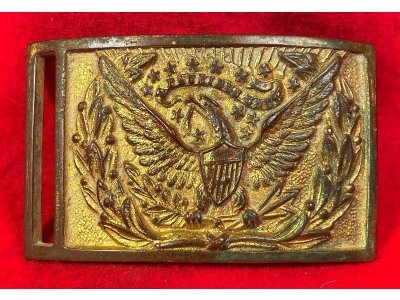 Federal Sword Waist Belt Plate - High Quality with Gilt
