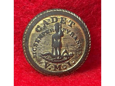 VMI - Virginia Military Institute Cadet Button - R & W Robinson