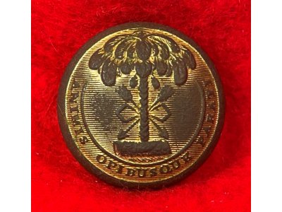 South Carolina State Seal Coat Button