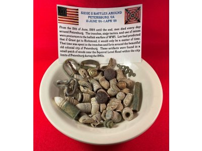 Bullet & Relic Bowl - Petersburg Area Recovery - Trimmer Collection