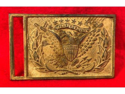 Federal Officer Sword Waist Belt Buckle