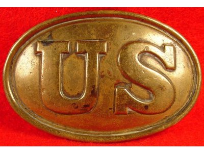 US Waist Belt Plate - Supplier Marked "E. GAYLORD" & Inscribed "A M COOK"- High Quality