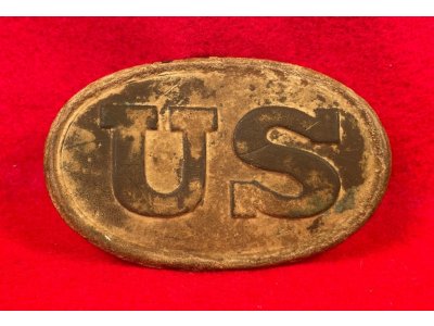 US Cartridge Box Plate - Marked "Hunter" - Published