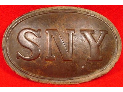 State of New York "SNY" Belt Buckle - High Quality
