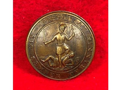 Pre-Civil War Virginia Militia Button