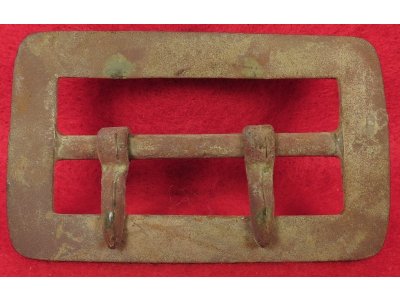 Federal Carbine Sling Buckle with Belt End Brass Tip - High Quality