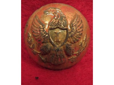 Federal Infantry Overcoat Button