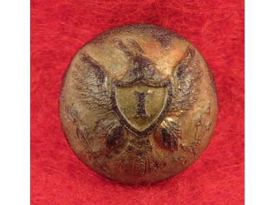 Federal Infantry Cuff Button
