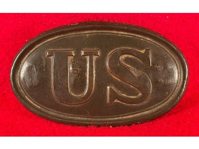 US Cartridge Box Plate - Small Size