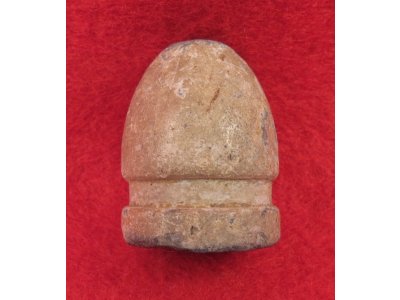 Confederate .69 Caliber French Pattern "Triangle Base" Bullet