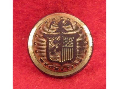New York State Seal Cuff Button