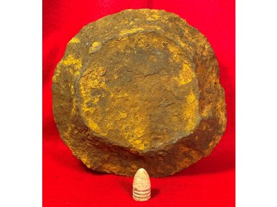 US Navy 8 or 9-inch Spherical Shell "Culot" Fragment