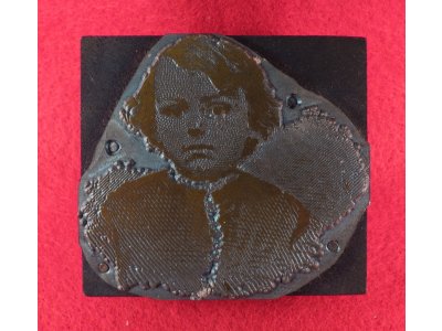 Joseph Evan Davis Printing Block