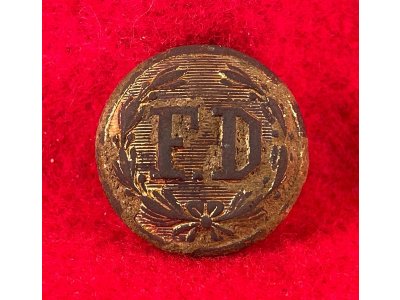 Fire Department Coat Button