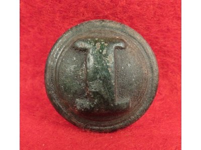 Confederate Infantry Coat Button - Cast I