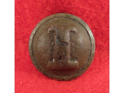 Confederate Infantry Coat Button - Cast I