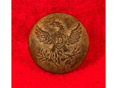 Federal Dragoon Coat Button