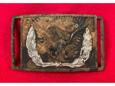 Federal Sword Belt Buckle and Keeper - Water Find