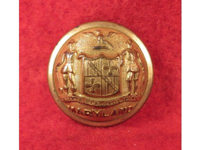 Maryland State Seal Coat Button