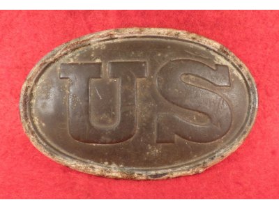 US Cartridge Box Plate - Manufacturer Marked "Boyd & Sons / Boston"